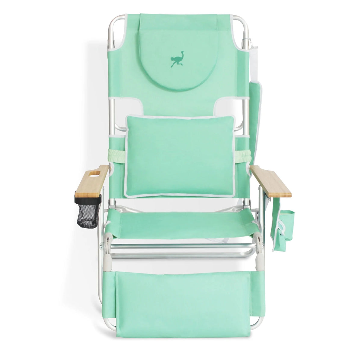 Teal 3-N-1 Outdoor Folding Beach Chair 4 Pack S656