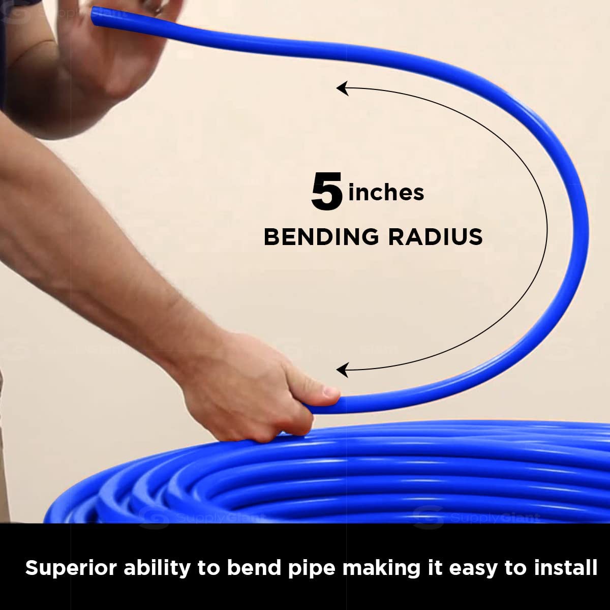 Blue Non-Barrier PEX Tubing 1 In. X 100 Feet L814