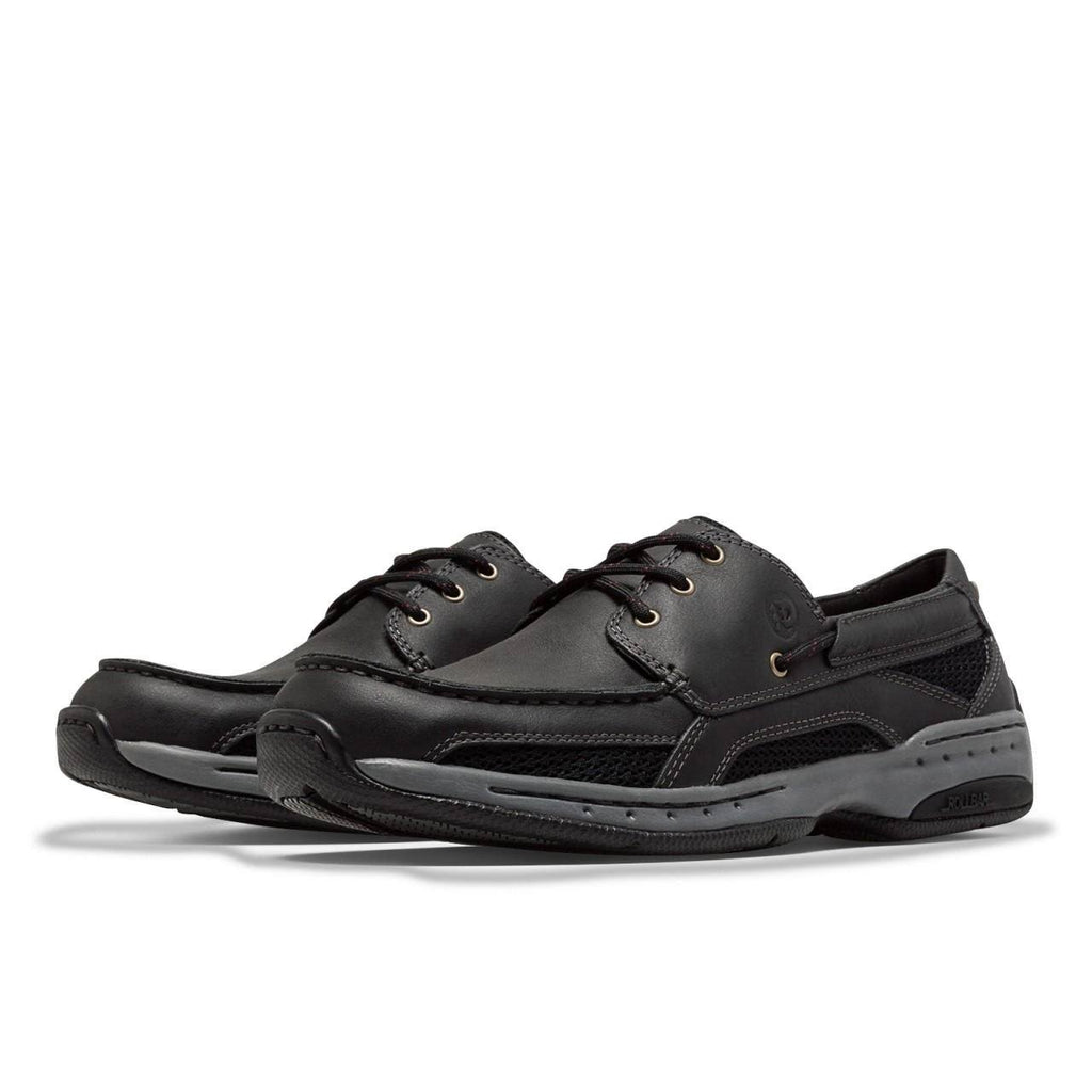 Black Men&s Captain Shoes A364755