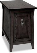 Slate Black Cabinet End Table B7178