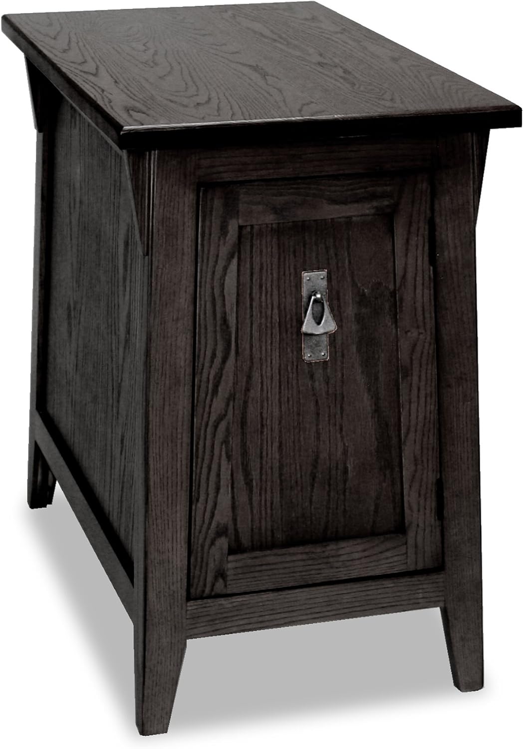 Slate Black Cabinet End Table B7178