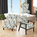 Upholstered Damask Accent Chair J98181