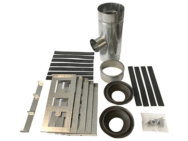 Vertical Vent Kit Stainless Steel O6891