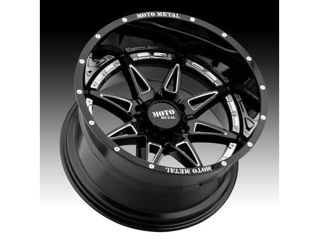 Gloss Black Milled 20x9 Wheel A861165