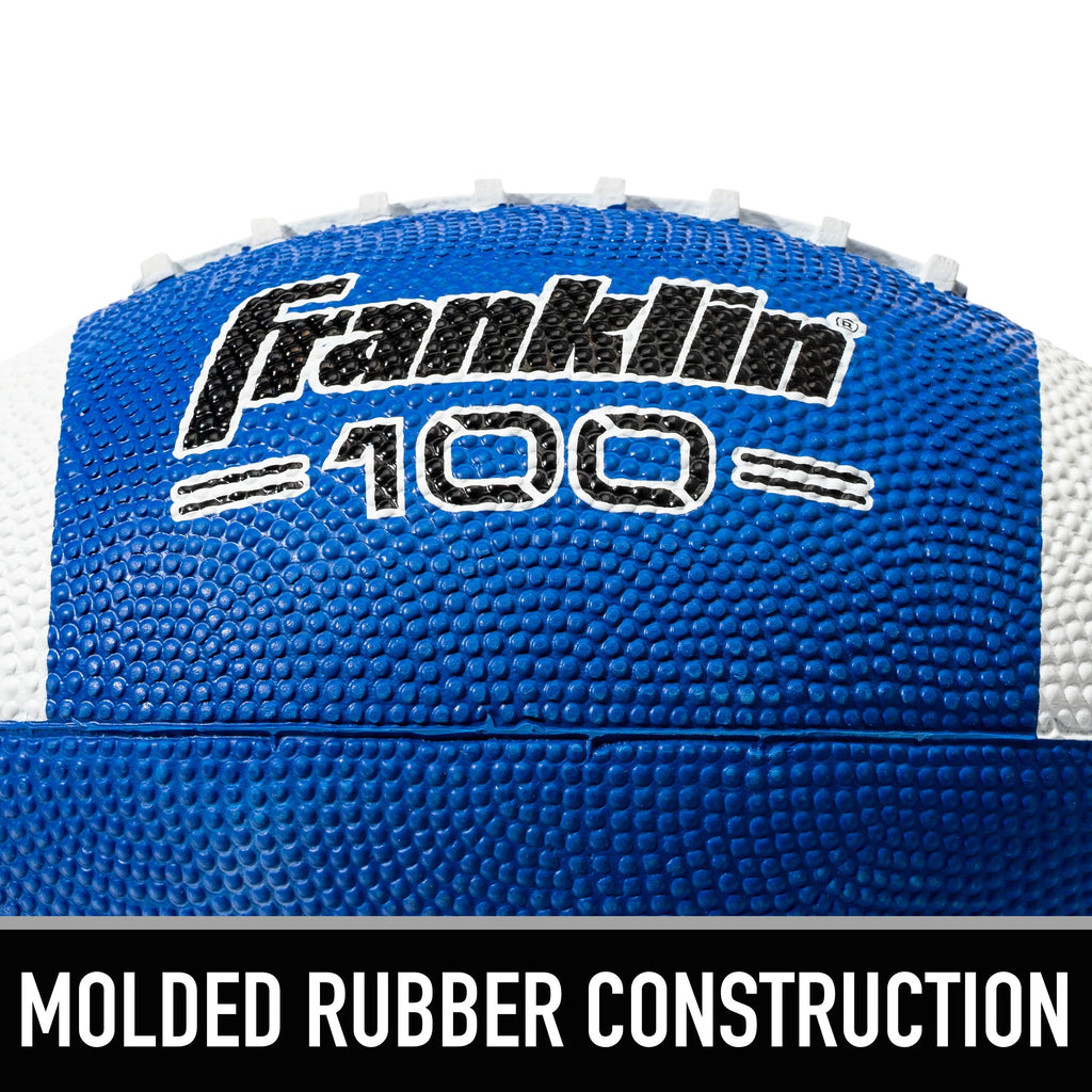 Junior Size Rubber Football 6 Pack with Pump M964139