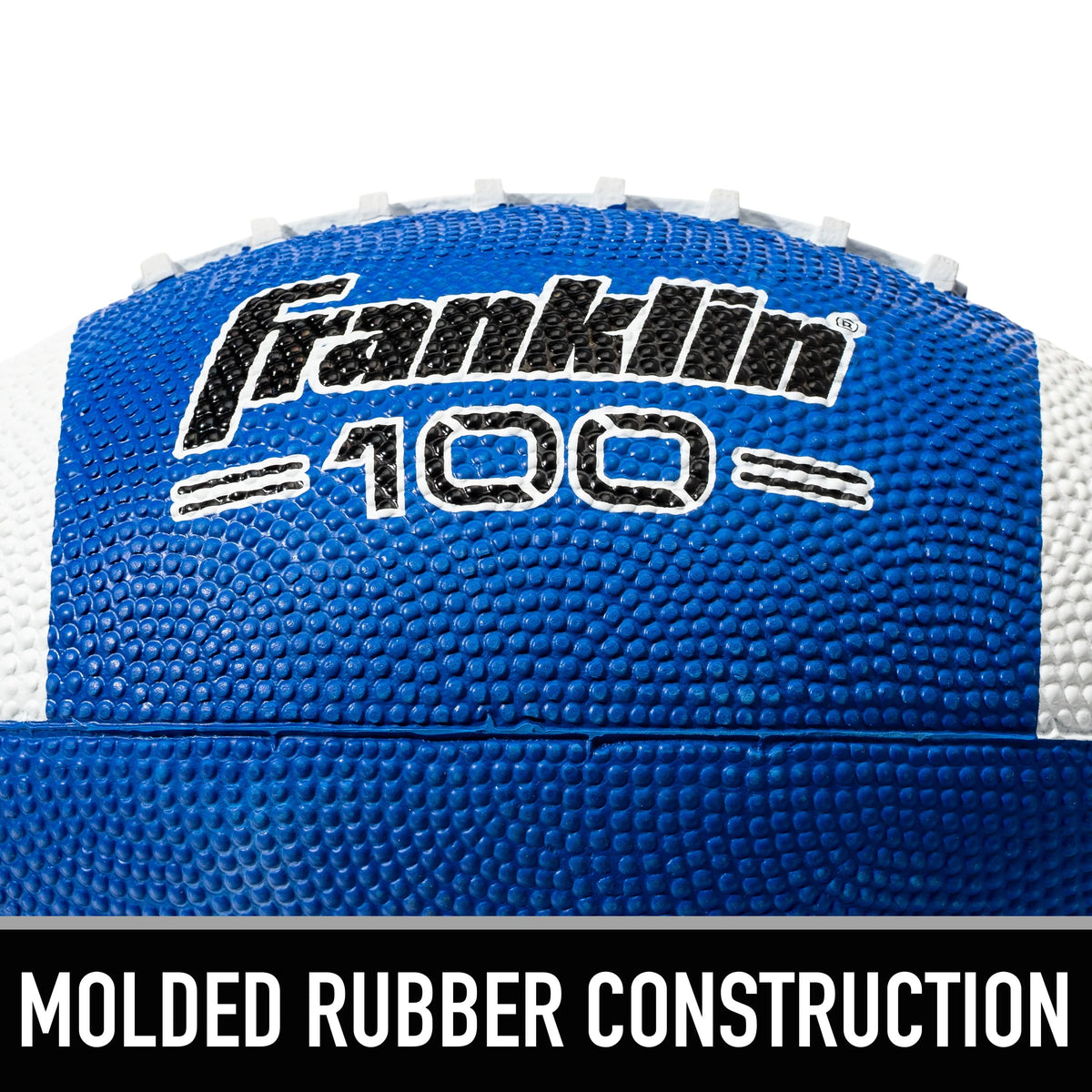 Junior Size Rubber Football 6 Pack with Pump M964139