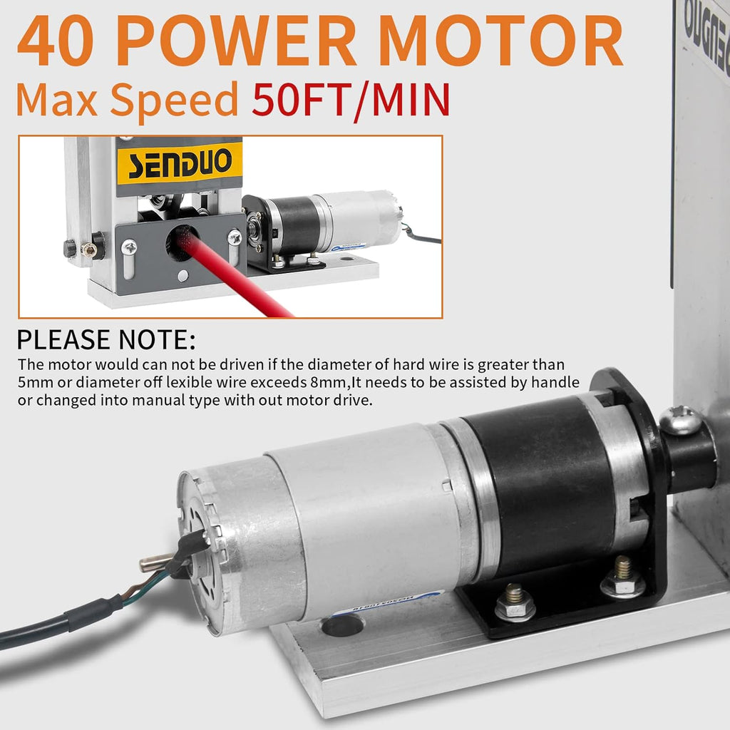 Automatic Wire Stripper Machine Wire Diameter 0.04-0.79inch Adjustable Power 40W Portable Cable Stripper M785311
