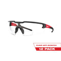 Bifocal Safety Glasses with +2.00 Clear Lenses 12-Pack N8182