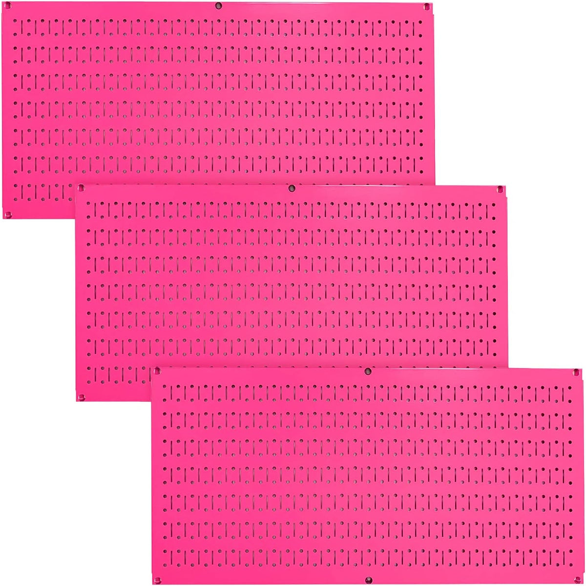 3 Pack Black Metal Pegboards G627
