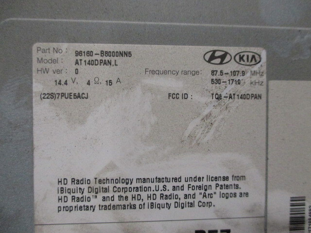 AM FM Radio Receiver with Display I803042