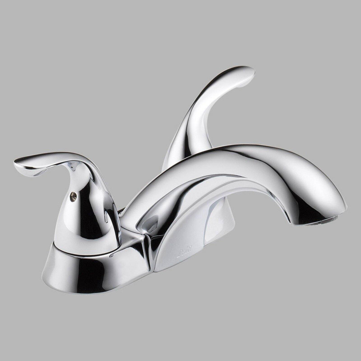 Two Handle Centerset Lavatory Faucet Chrome N2748