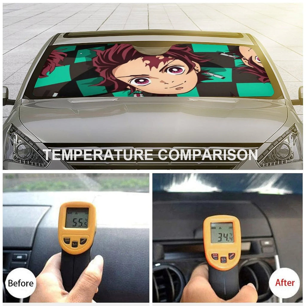 Foldable Reflective Car Windshield Sunshade G518333