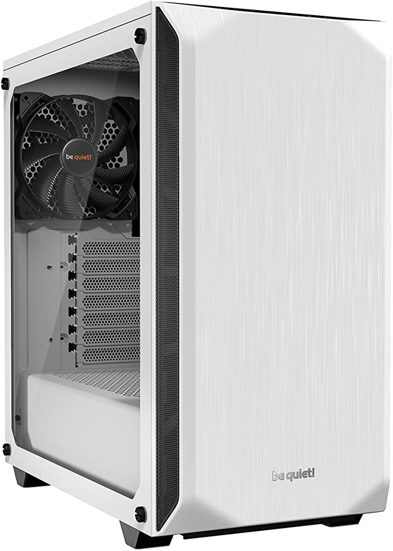 Black Mid Tower ATX Case with Tempered Glass Window L908