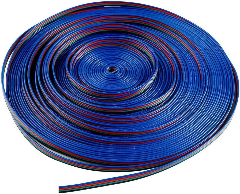 22AWG 10m/33ft 4 Pin RGB LED Extension Cable O3386