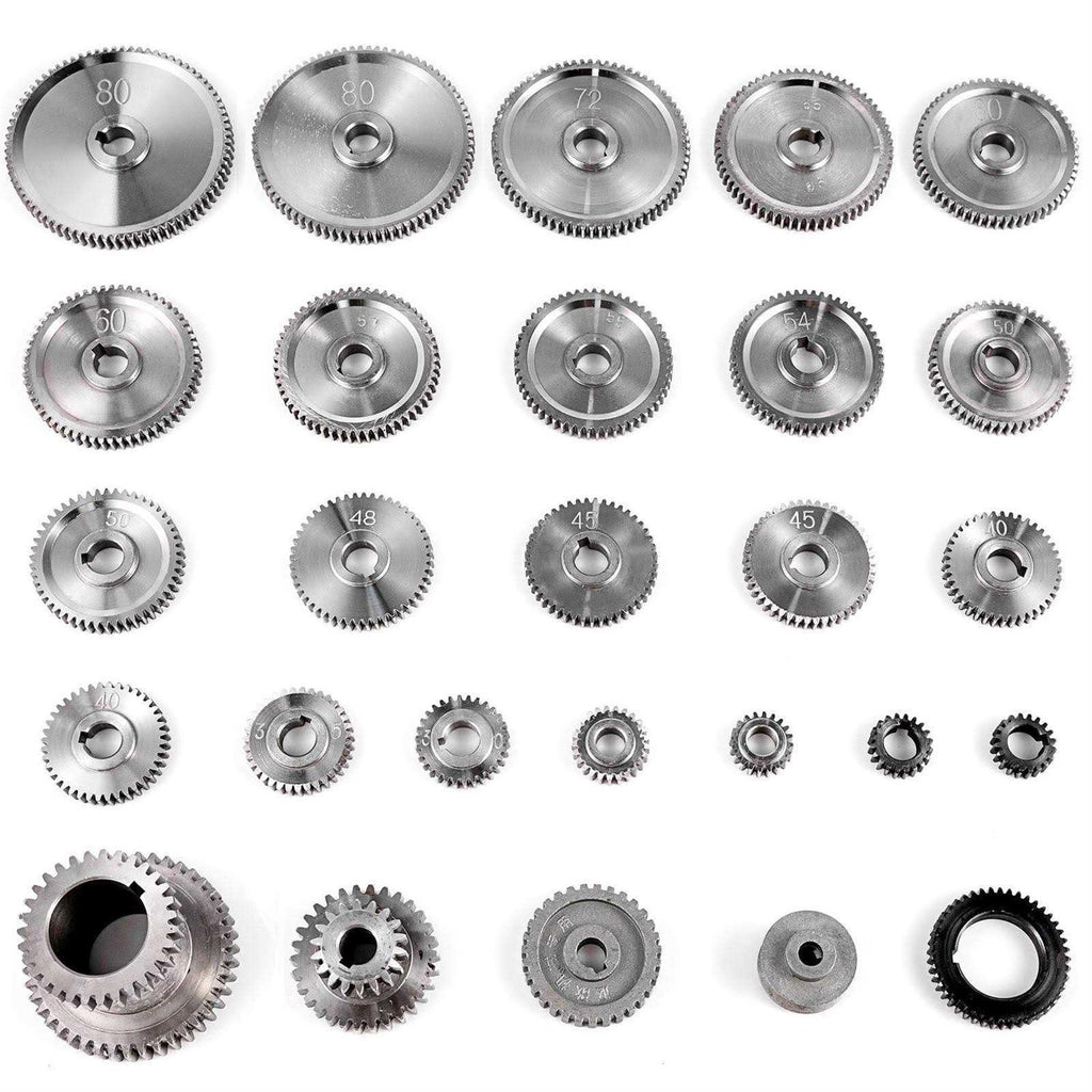 27PCS Metal Lathe Gears X38171
