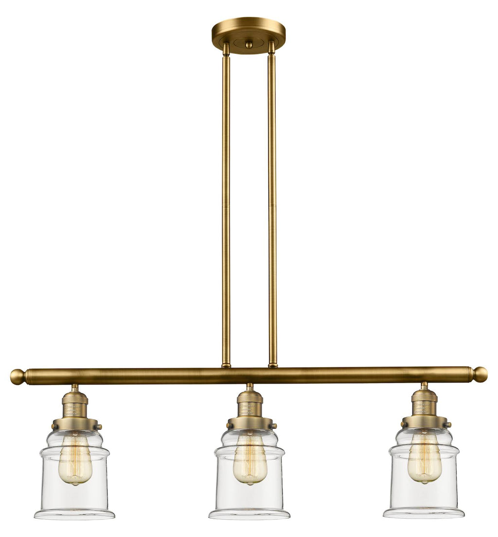 Brushed Brass 3 Light Island Light B120634