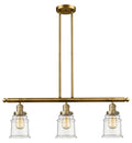Brushed Brass 3 Light Island Light B120634