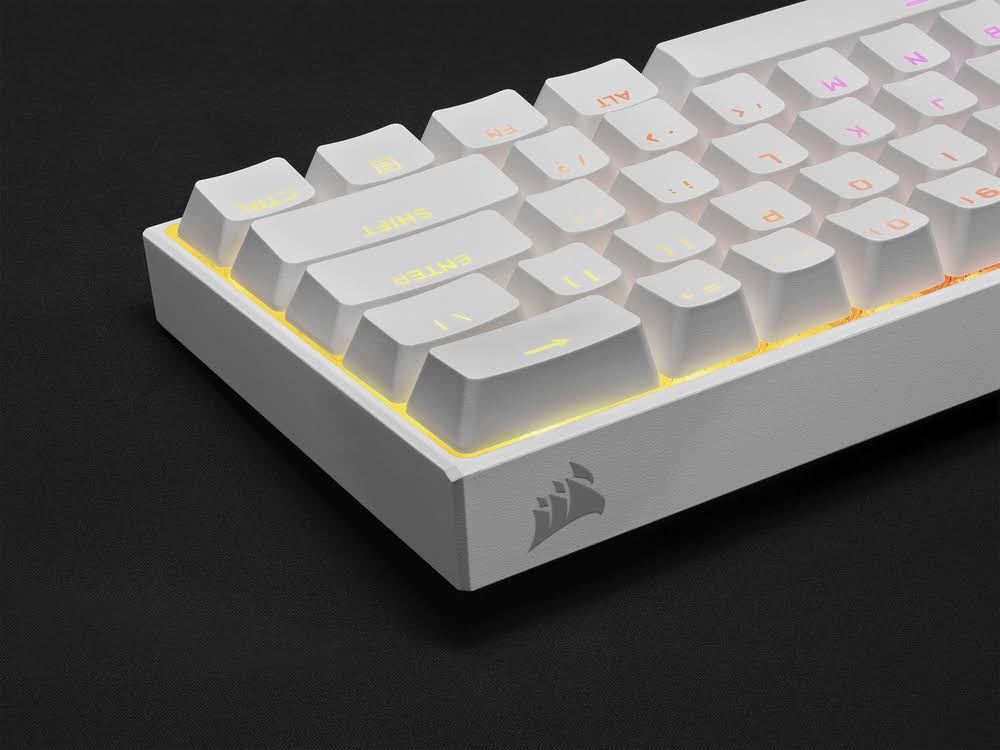 White 60% Mechanical Gaming Keyboard O9085