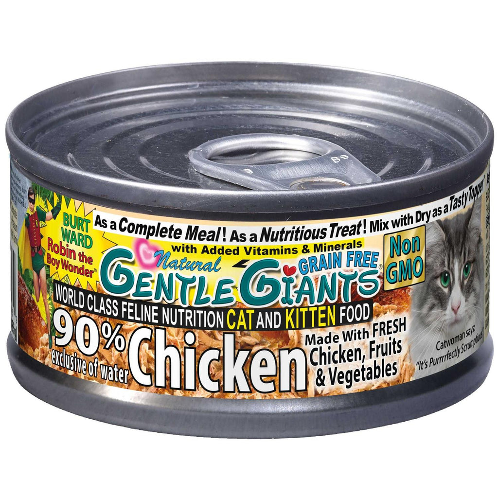 Natural Non-GMO Chicken Cat & Kitten Can Food F761475