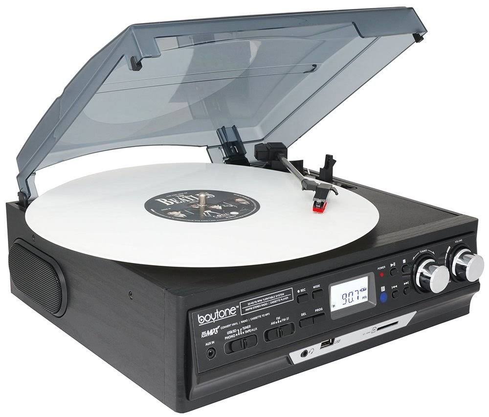 Bluetooth 3-Speed Stereo Turntable E29030