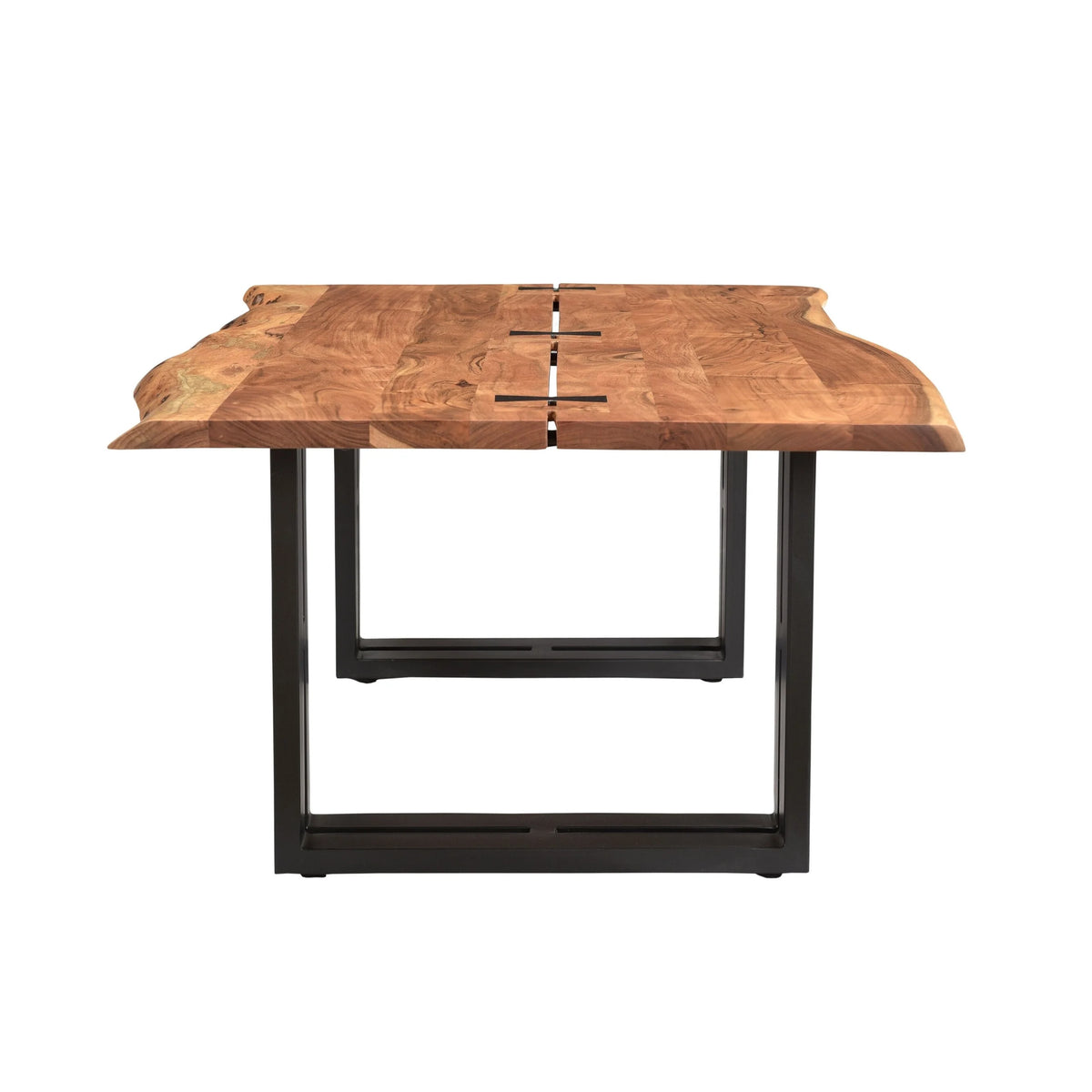 Acacia & Steel Cocktail Table J364