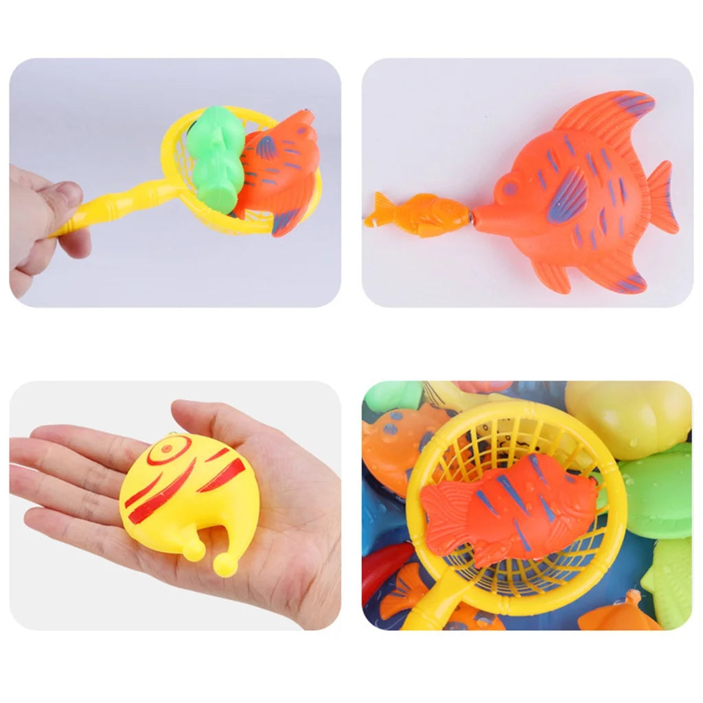 Magnetic Fishing Toys Plastic Fish Rod Set Q872585