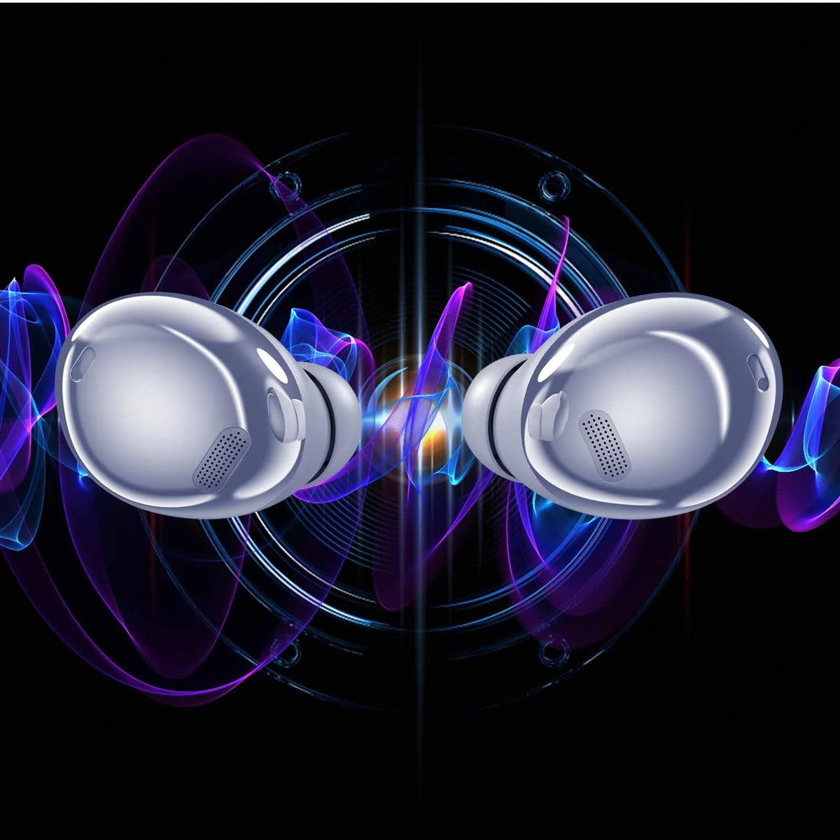 Purple True Wireless Earbuds with Active Noise Cancelling I430