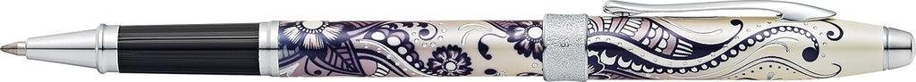 Black Primrose Rolling Ball Pen F2699