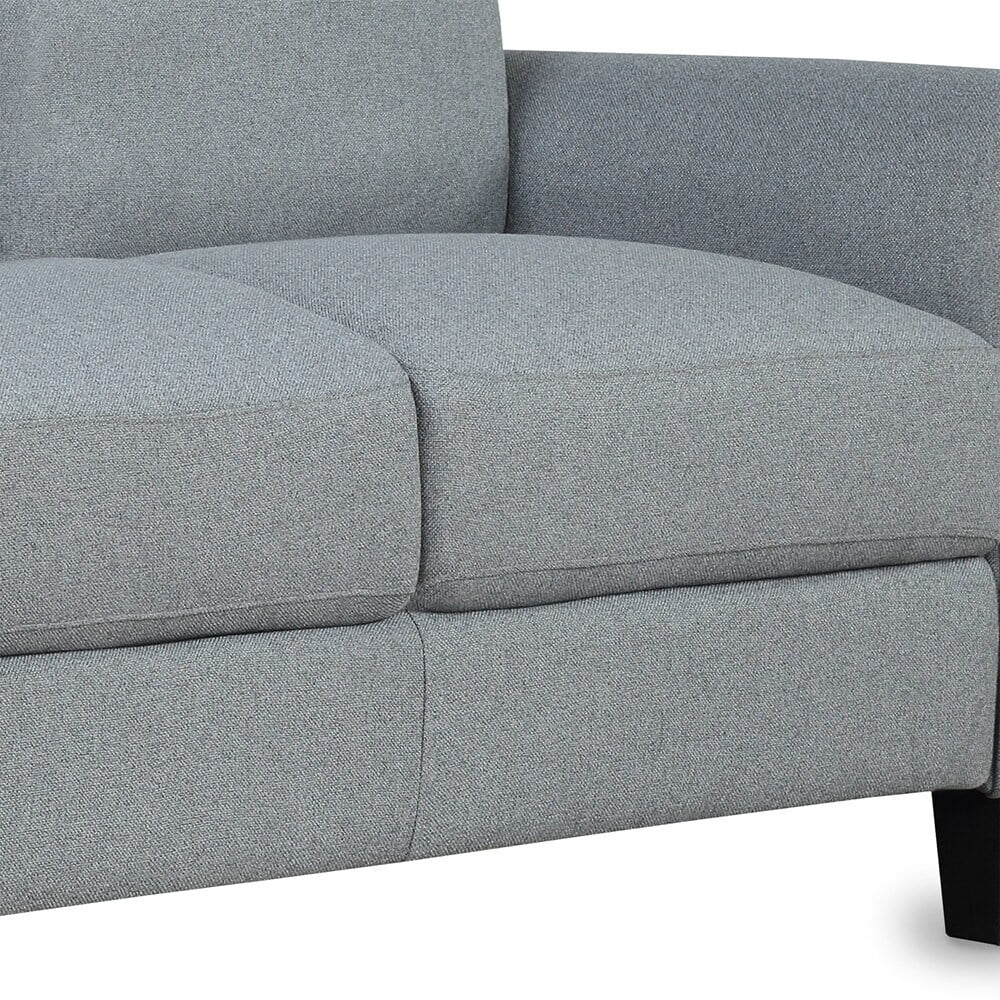 Grey Chair and 3-seat Sofa E4770