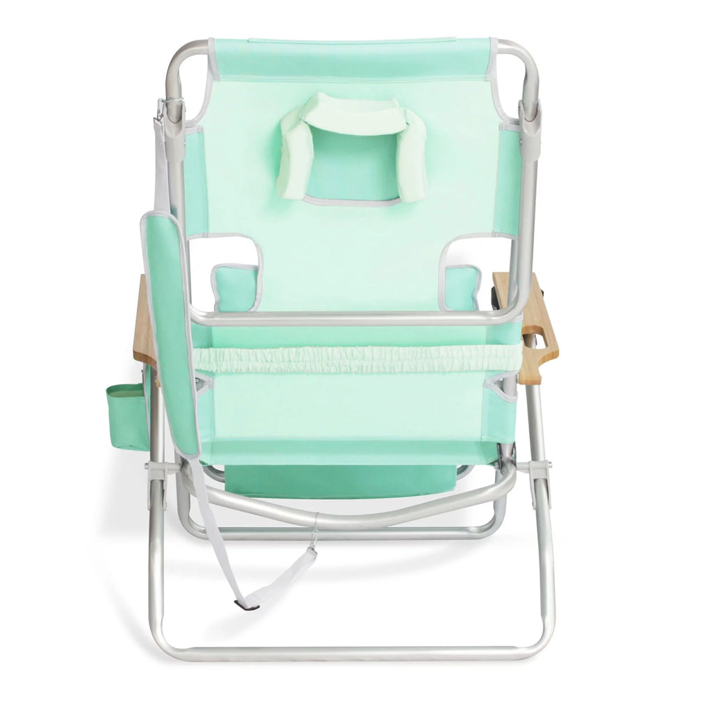 Teal 3-N-1 Outdoor Folding Beach Chair 4 Pack S656