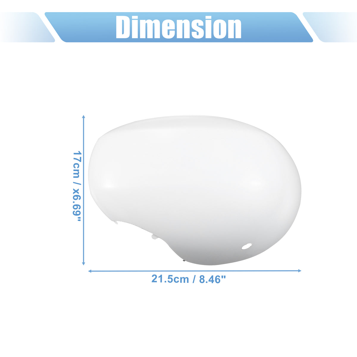 White Exterior Rear View Mirror Cover for Mini Cooper F54 Clubman K7239