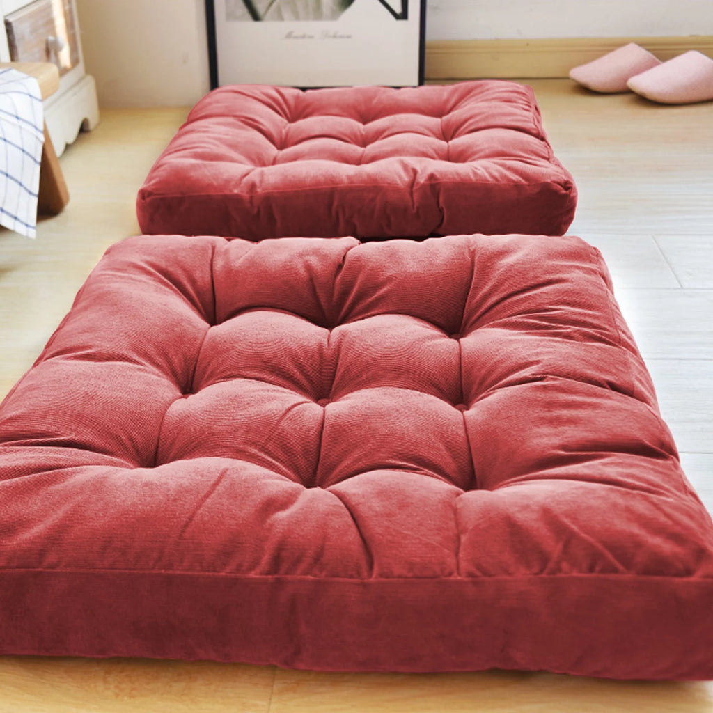 Rose Red 2 Pack 22" Large Floor Pillow M49000