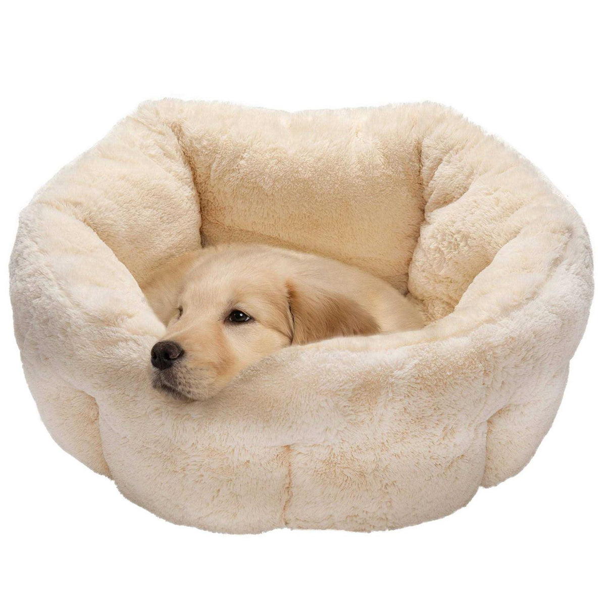 Luxury Fur Warming Cuddler Bed G47838