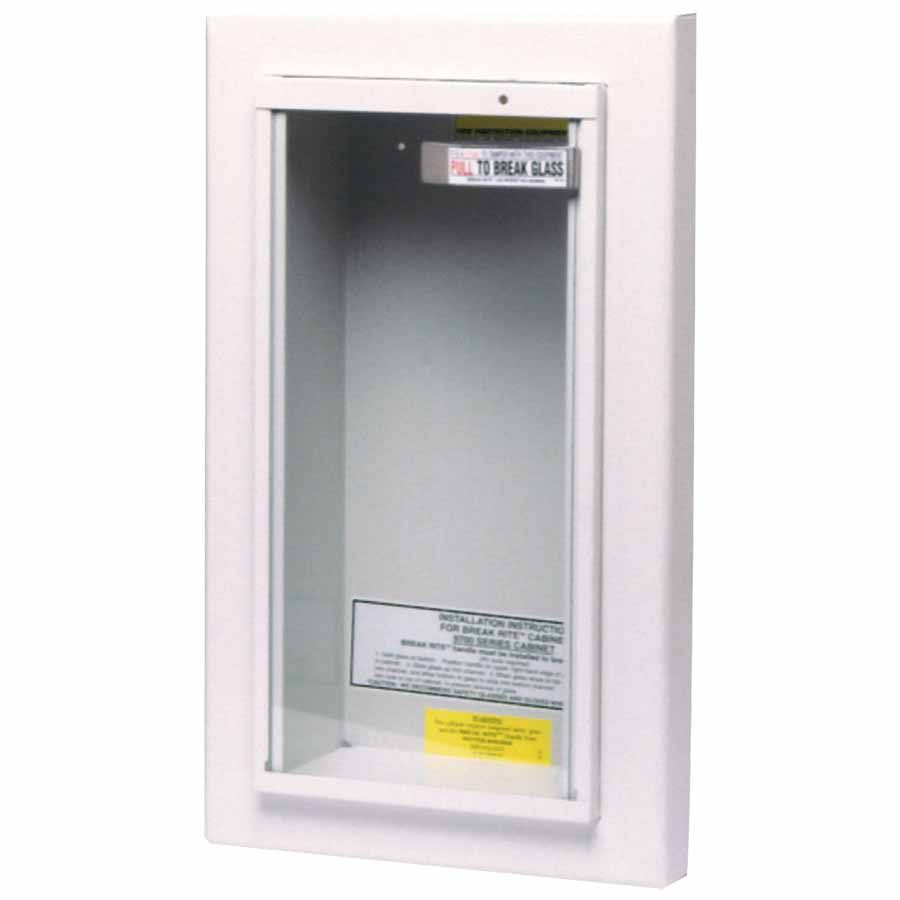 10 lbs. Semi-Recessed Fire Extinguisher Cabinet I3665