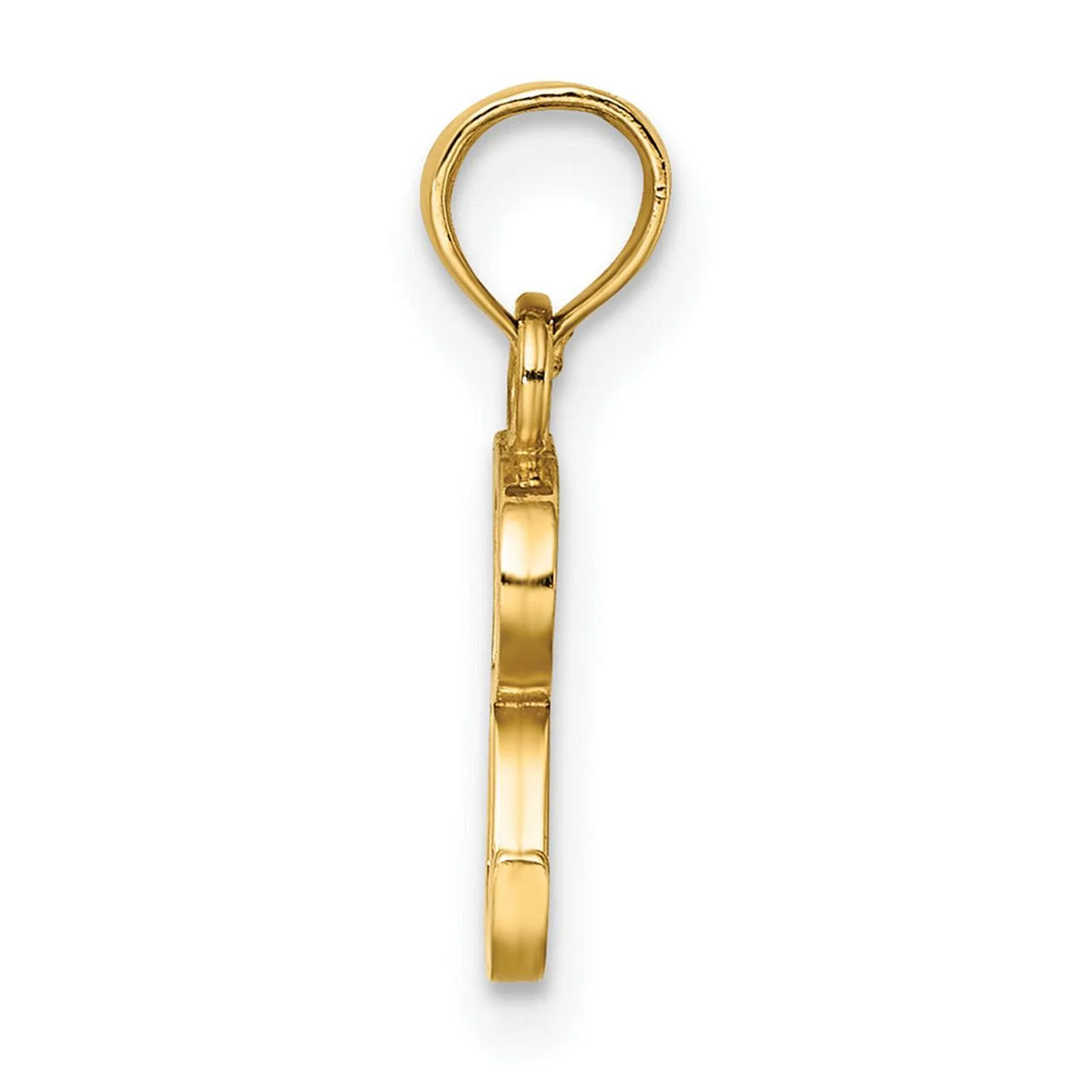 14K Polished Pendant D96411