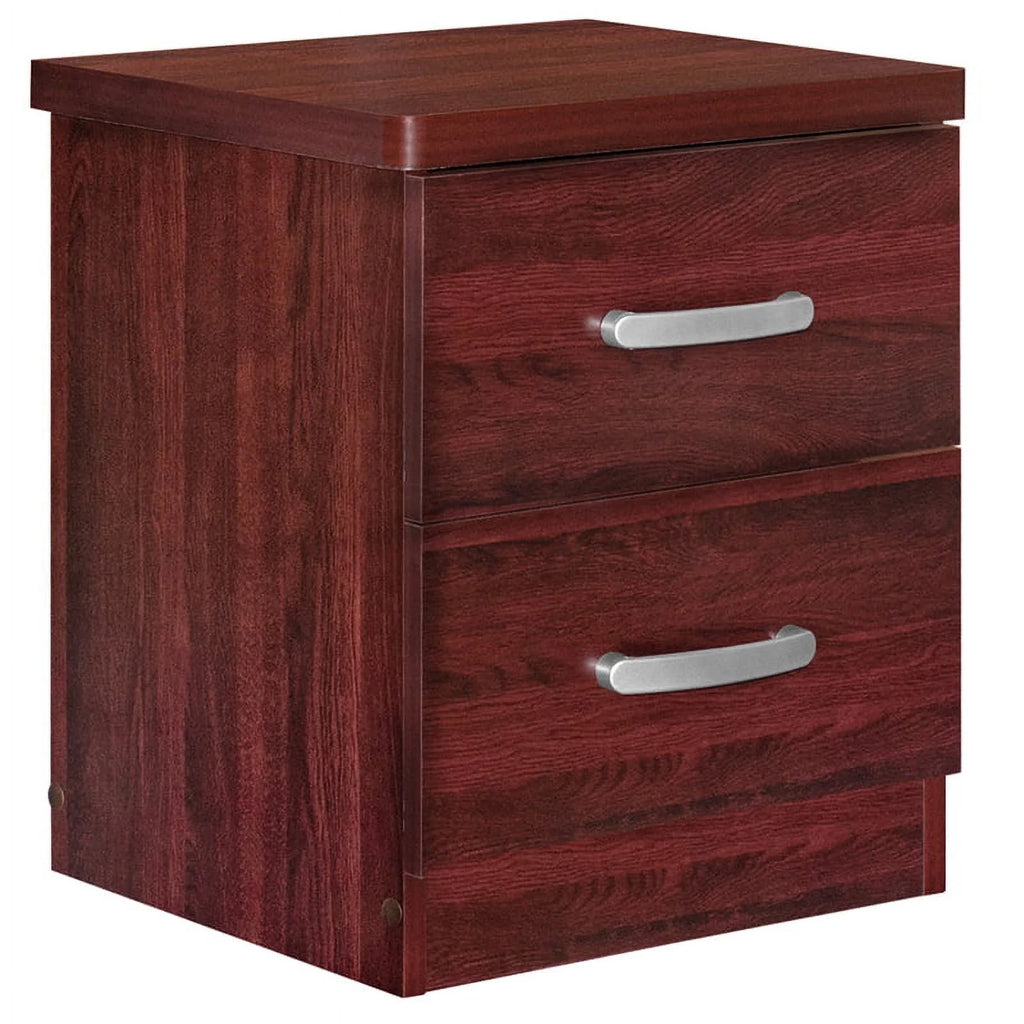 3-Piece Set with Twin Bed Dresser with Lock and Nightstand in Black R772121