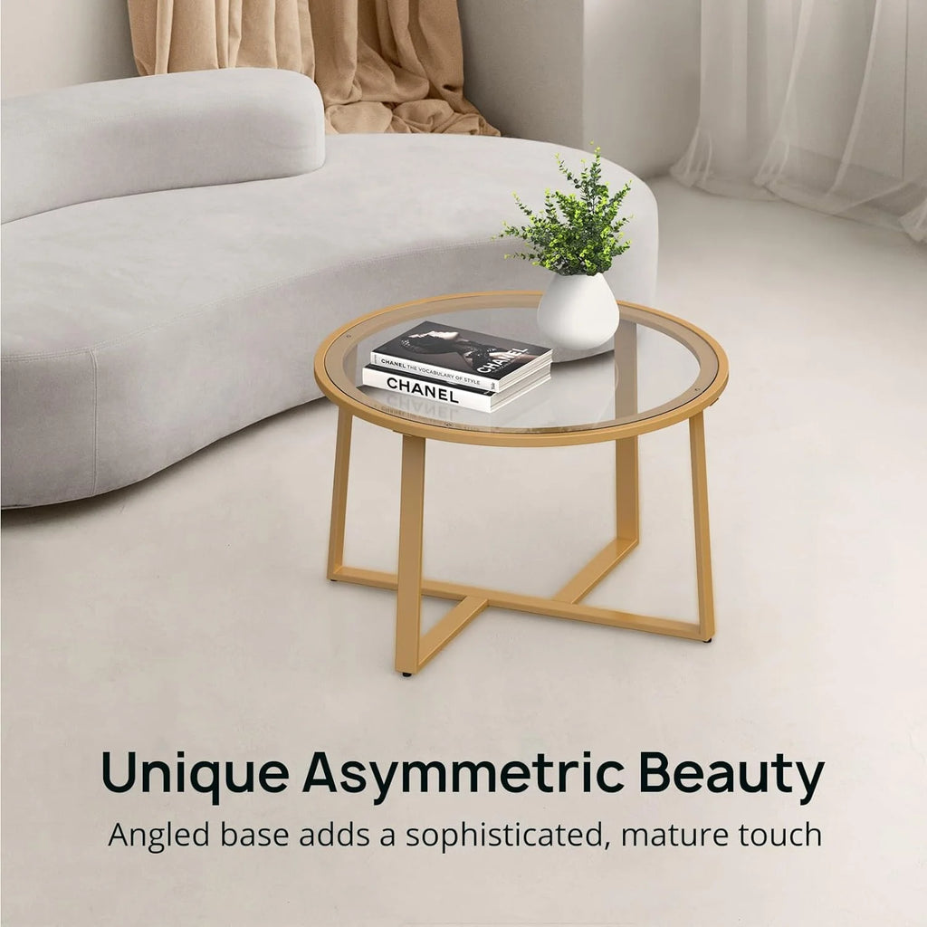 Round Glass Coffee Table A95705