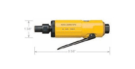 Pneumatic 25,000 RPM Straight Grinder N27472