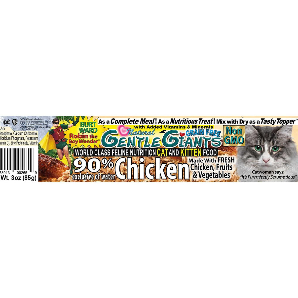 Natural Non-GMO Chicken Cat & Kitten Can Food F761475