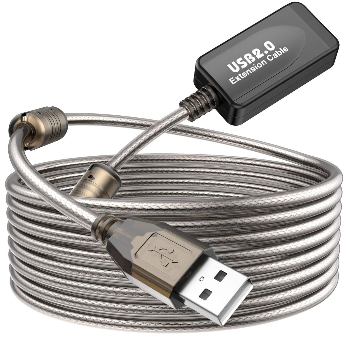 USB 2.0 Type A-Male to A-Female Extension Cable 100ft C3925