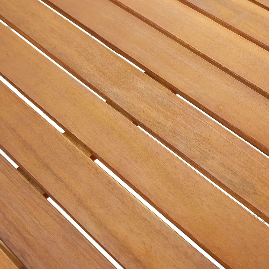 Wooden Outdoor Dining Table with Umbrella Hole N850130