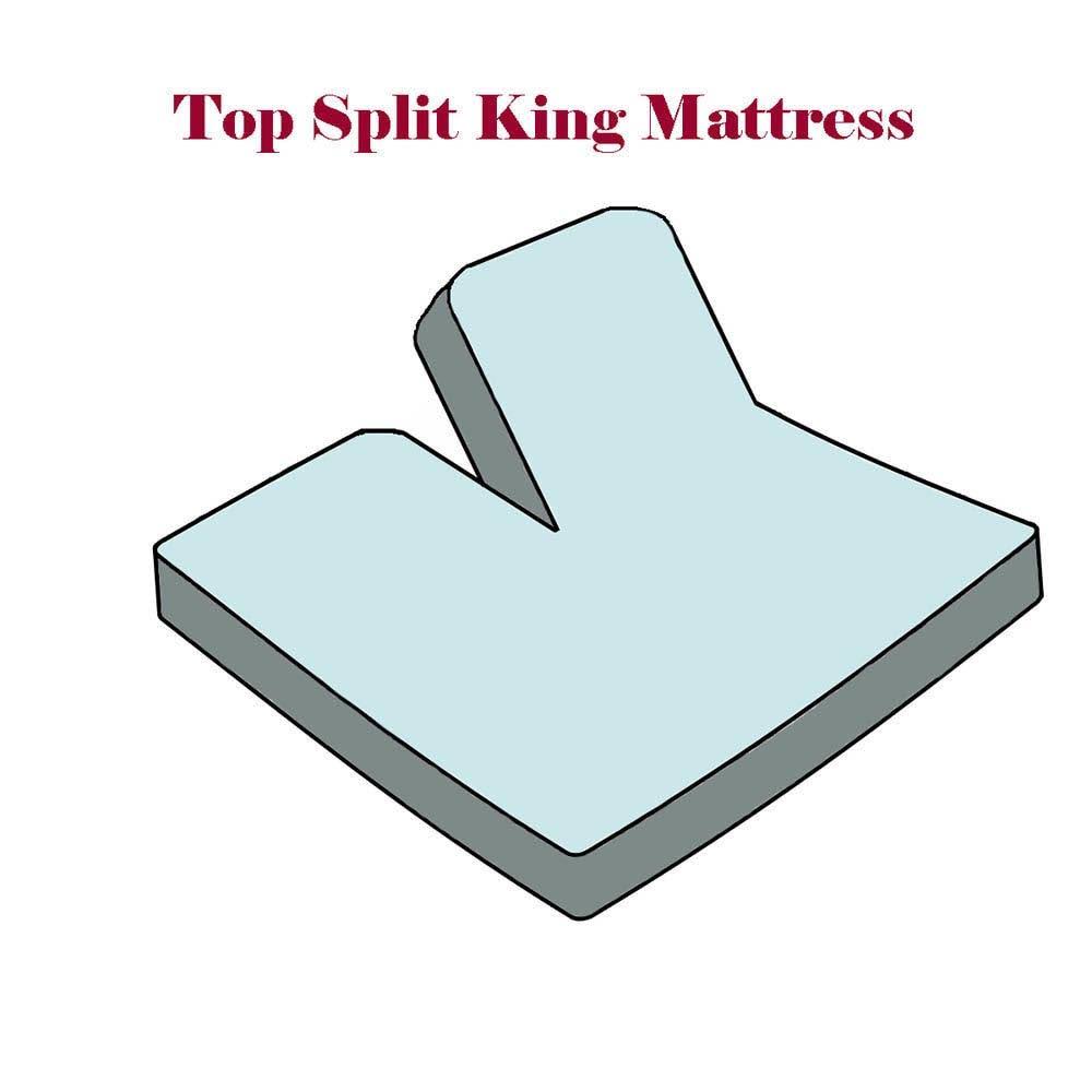 Taupe Bamboo Head Split King Sheets T665235