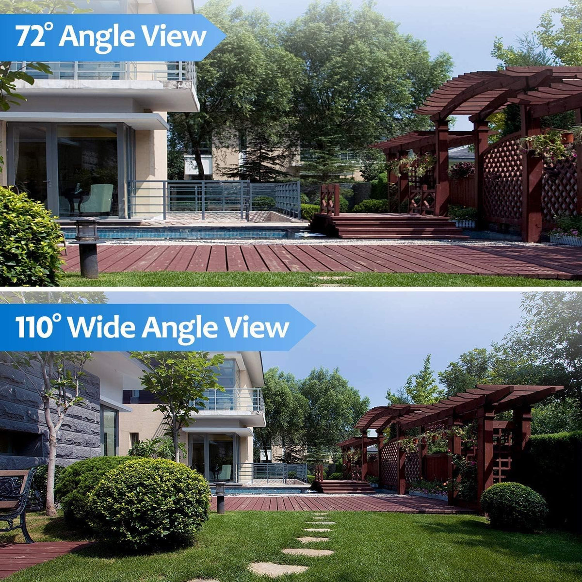 2.4/5GHz 1080P WiFi Security Camera with Night Vision O5432