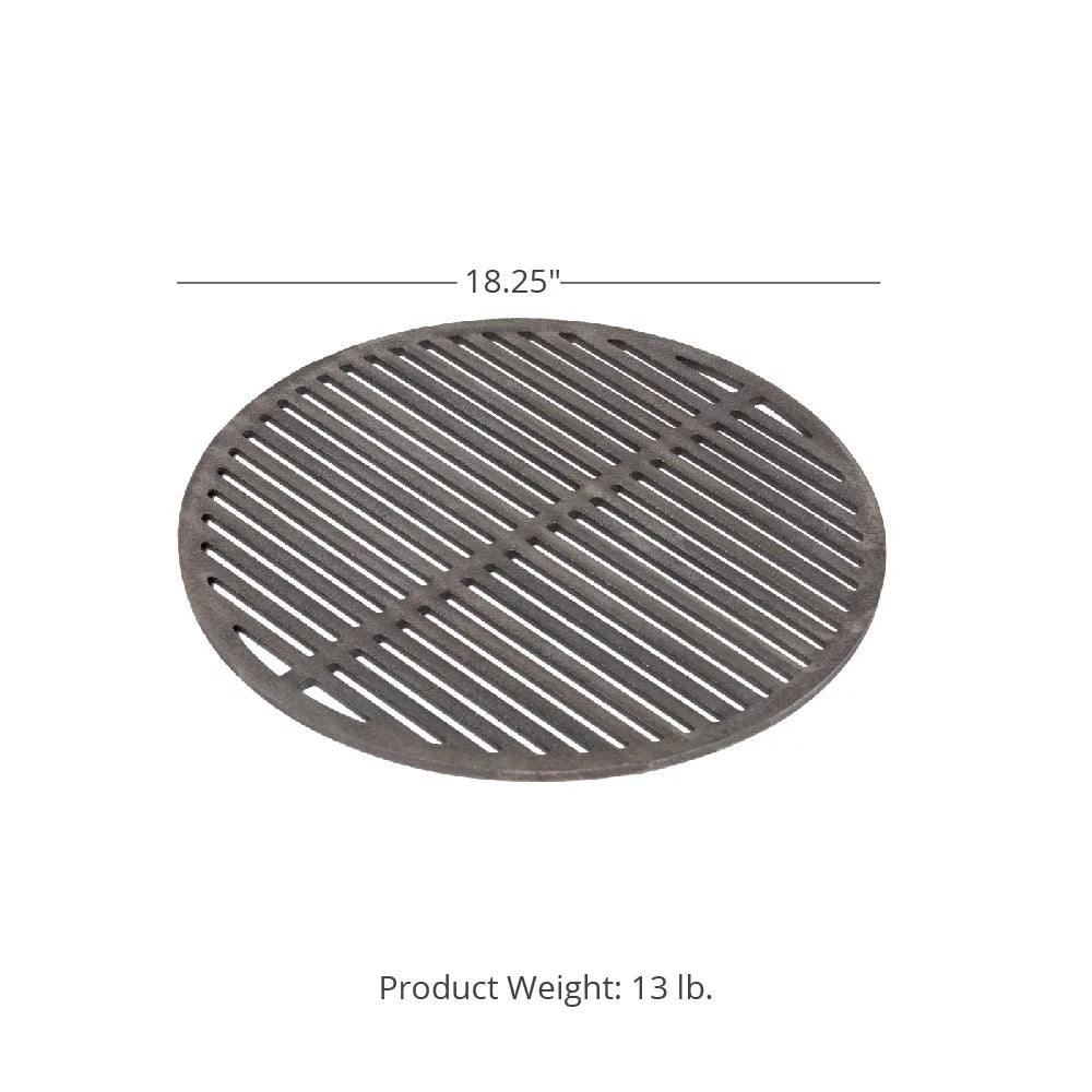 Dual Sided 18in Cast Iron Grill Grate I373989