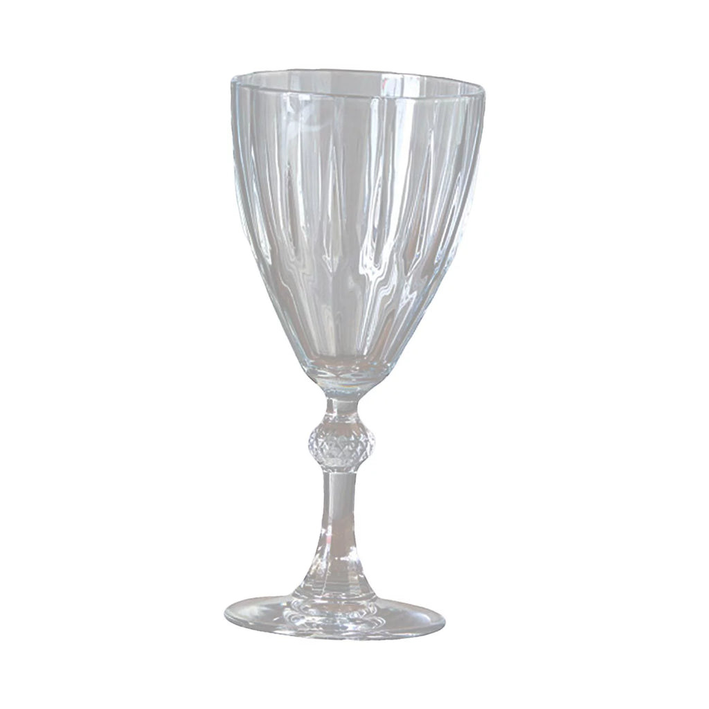 Red Glass Champagne Glasses 245ml D706379
