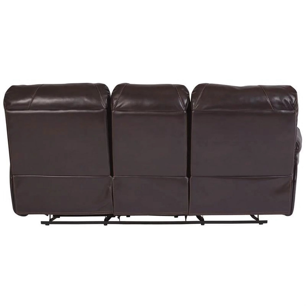 Leather-Look Reclining Sofa H3256