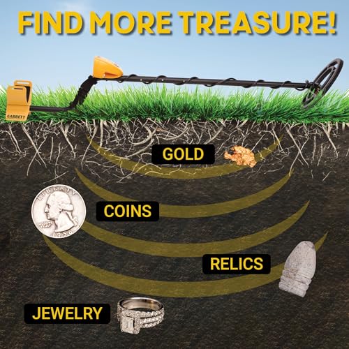 Metal Detector with Waterproof Search Coil C347