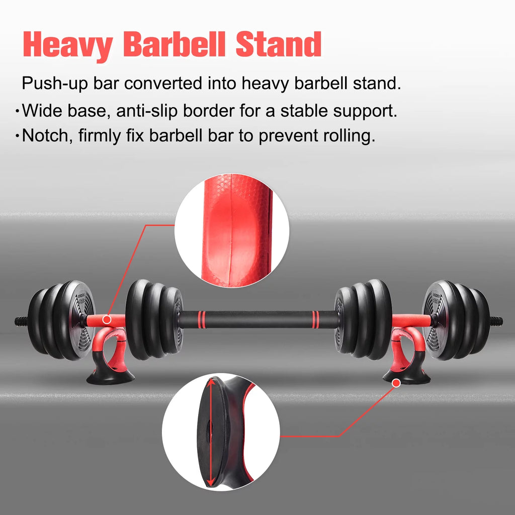 6 in 1 Adjustable Dumbbells Set M78268