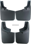 Splash Guards Mud Flaps 4-PC Set for Ford F-150 2004-2014 with Factory Fender Flares N6644