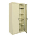 Storage Cabinet with Swing Handle, Putty - 36 x 24 x 78 in. B547